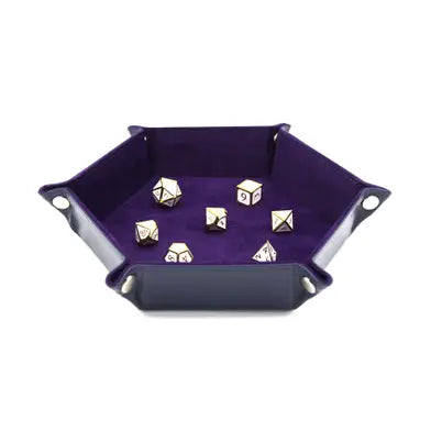 Leatherette & Velvet Dice Tray