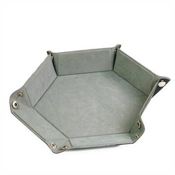 Leatherette & Velvet Dice Tray